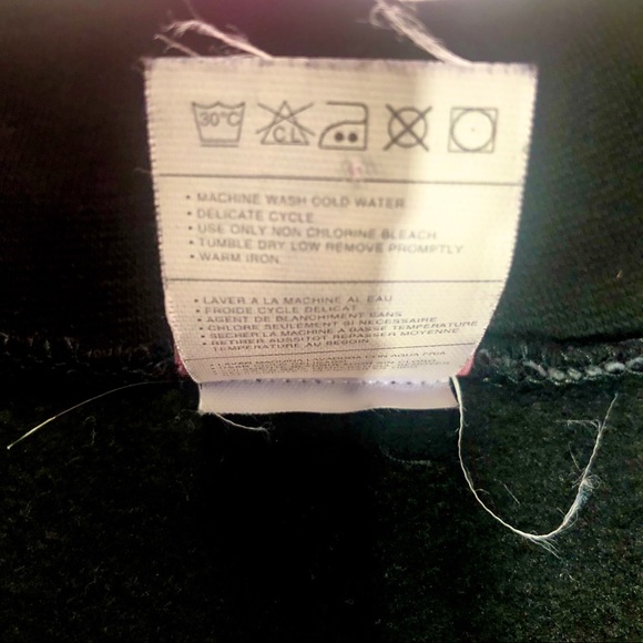 NFL Washington Redskins zip up L Med Blk - Picture 10 of 14